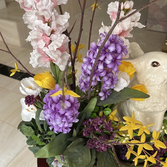 Exquisite, One-of-a-Kind, Easter/Spring, Multipurpose, Handmade Table Wreath - Picture 5 of 8